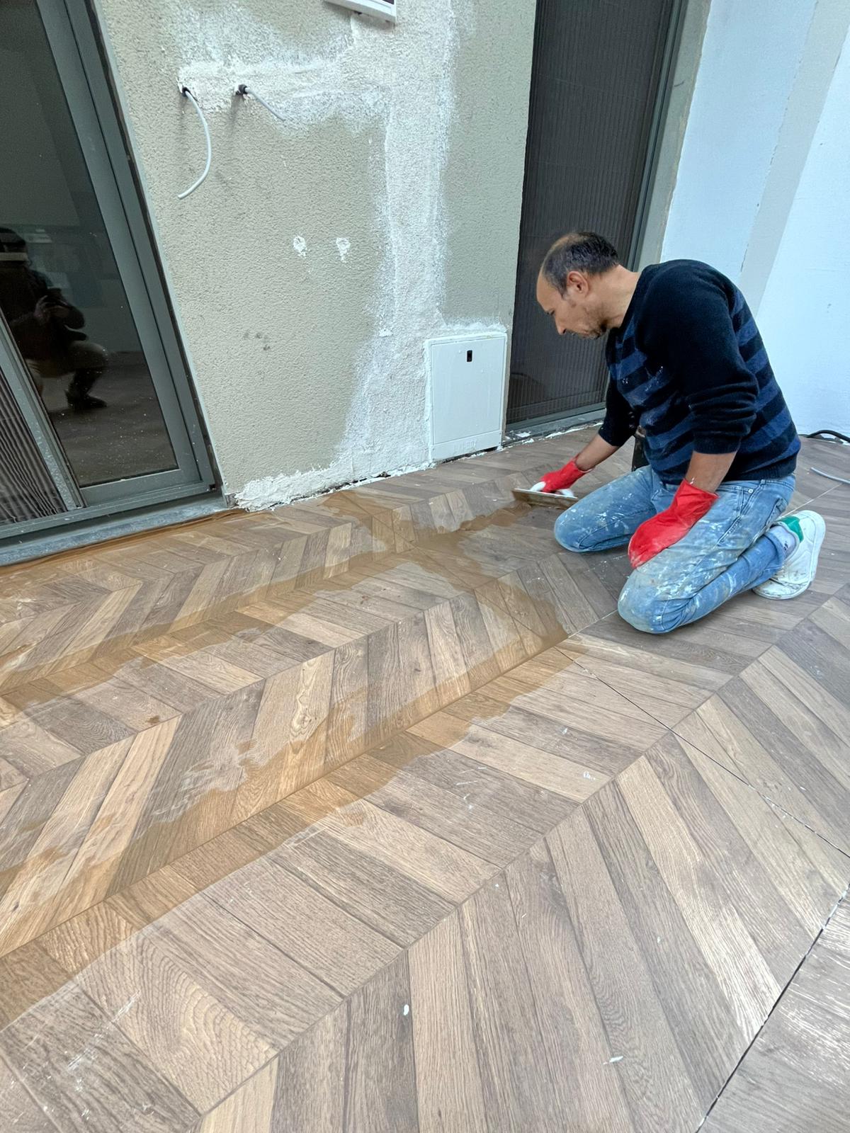 Kış Bahçesi Seramik ve Derz Uygulaması